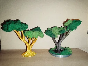 Moss Decor Tree