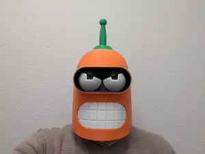 Bender Helmet Futurama Inspired