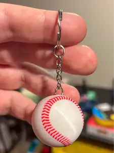 Baseball Keychain