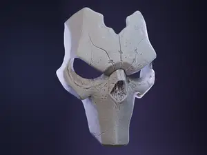 Wearable Death's Mask from Darksider's II