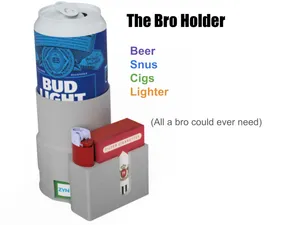 The Bro Holder V1 - Cigs Snus (zyn) Beer Lighter