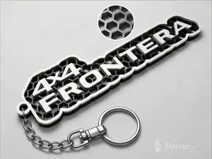 Frontera logo keychain