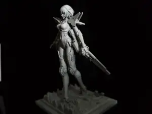 Chinese mecha girl Chengdu J-20歼20