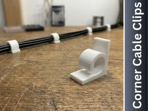 Cable hook Corner Bracket
