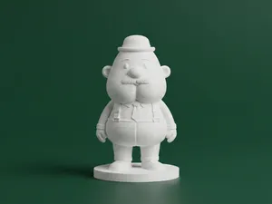 Face Like a Butt Character Figurine 