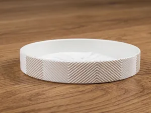 Herringbone Pattern Saucer (90mm & 120mm)
