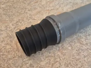 DN50 auf 50mm Spiralschlauch KG-/HT-Rohr Adapter