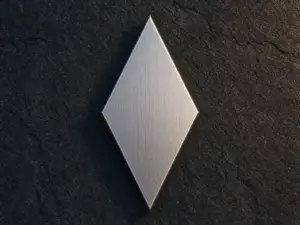Simple Rhombus, Rombo. Pica