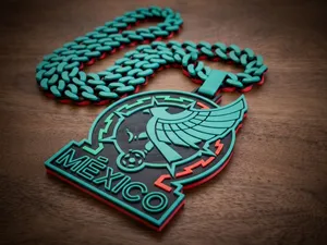 Mexico Men's Soccer Cuban Style Hype Chain