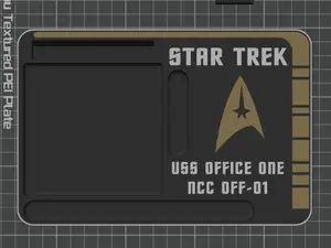 Star Trek LCARS Desk Organizer – USS OFFICE ONE