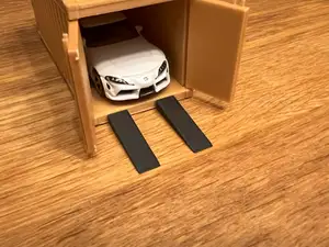 drive-on ramp for container 1/64 scale car diorama