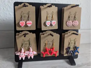 Metal Earring Display – for Handmade Jewelry