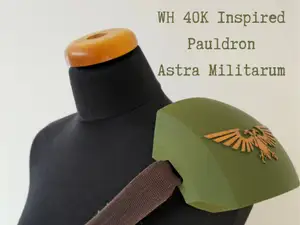 Cosplay Pauldron - Astra Militarum WH40K