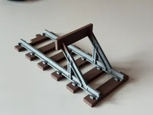 End Track scale G (end buffer stop)