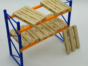 Pallet Rack System - Scale Model