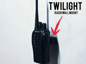 Twilight Radio Mount. Made For Easy Grabbing