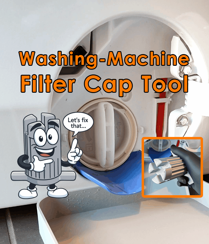 Clothes Washing Machine Filter Cap Spanner Tool