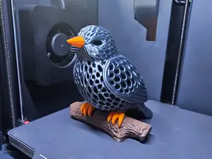 Voronoi Vogel | Deko im modernen Design