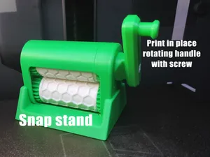 Business Card Embosser With Stand And Handle