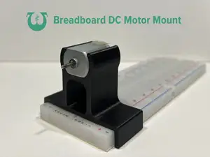 Breadboard DC Motor Mount