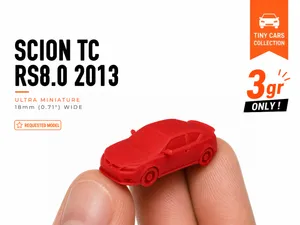 Tiny Scion TC RS8.0 2013 - Mini Cars Series