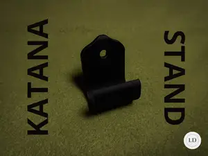 Wall katana stand