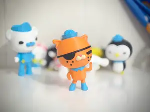 Octonauts-Kwazii拆件模型