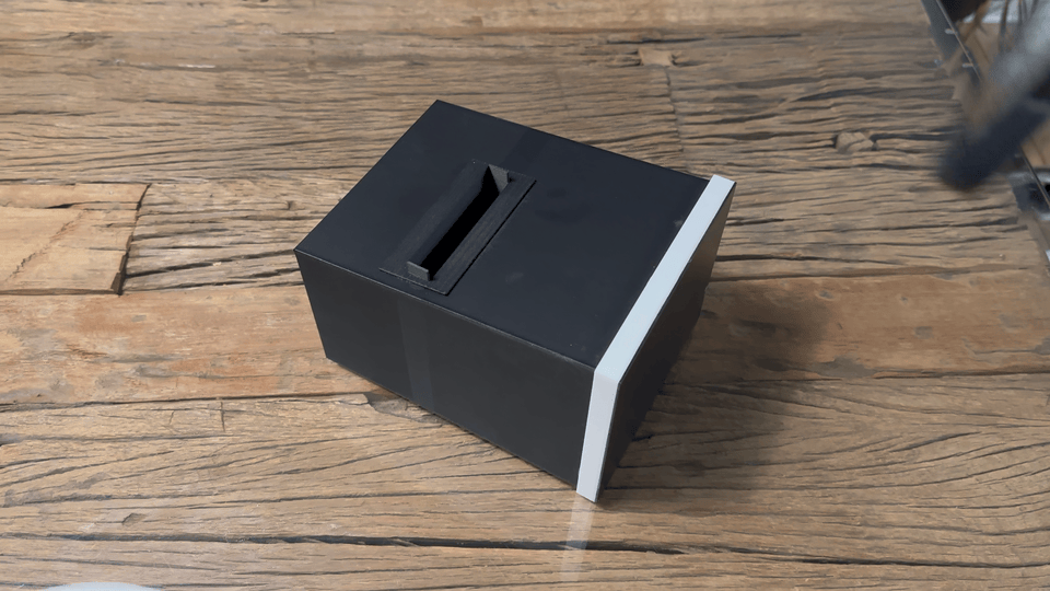 Camera Obscura with iPhone recording slot