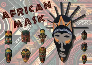 AFRICAN MASK
