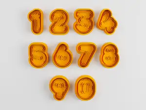 Numbers Cookie Cutter