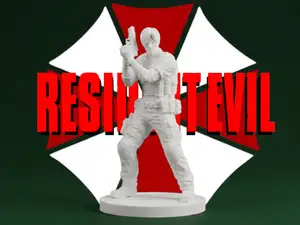 Leon S. Kennedy – Resident Evil Character Figurine