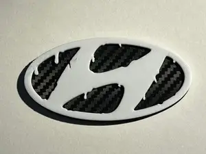 Dripping Hyundai Logo Emblem