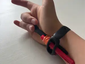 Watch strap web shooter