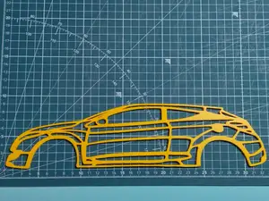 Silhouette Renault Megane 3 rs