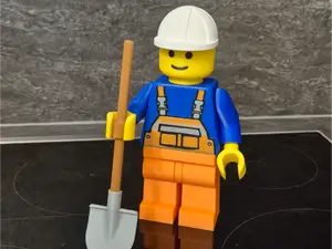 Brick Man Arbeiter, Bauarbeiter 20cm