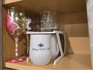 Single Row Coffee Mug/Cup Shelf