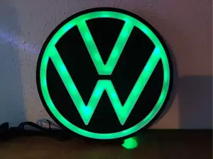 Volkswagen logo lamp