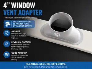 Window Vent Adapter (4 inch / 101mm)