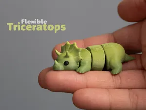 Flexi Triceraptops-Articulated