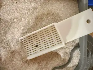 Hamsterkot Siebschaufel für Sandbad