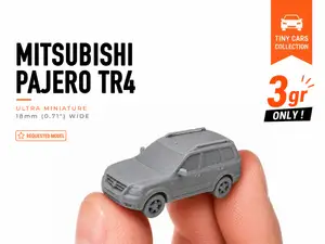 Tiny Mitsubishi Pajero TR4 - Mini Cars Series