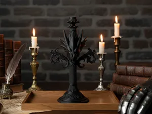 Leviathan Gothic Candle Stand