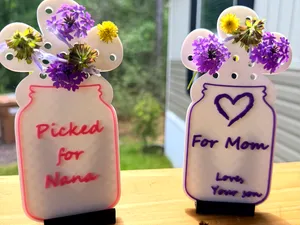 Personalized Flower Holders