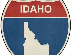 Idaho keychain