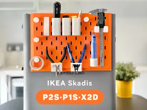 Side-Mounted IKEA Skadis