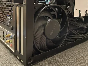 120mm Fan PCI Case Cover Mount