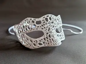 Meshy Mask for Masquerade or Halloween 