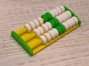 Abacus/counter 3 lines
