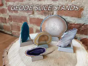 Geode Slice Stands