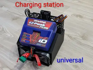 RC Ladestation Universal mit Gridfinity